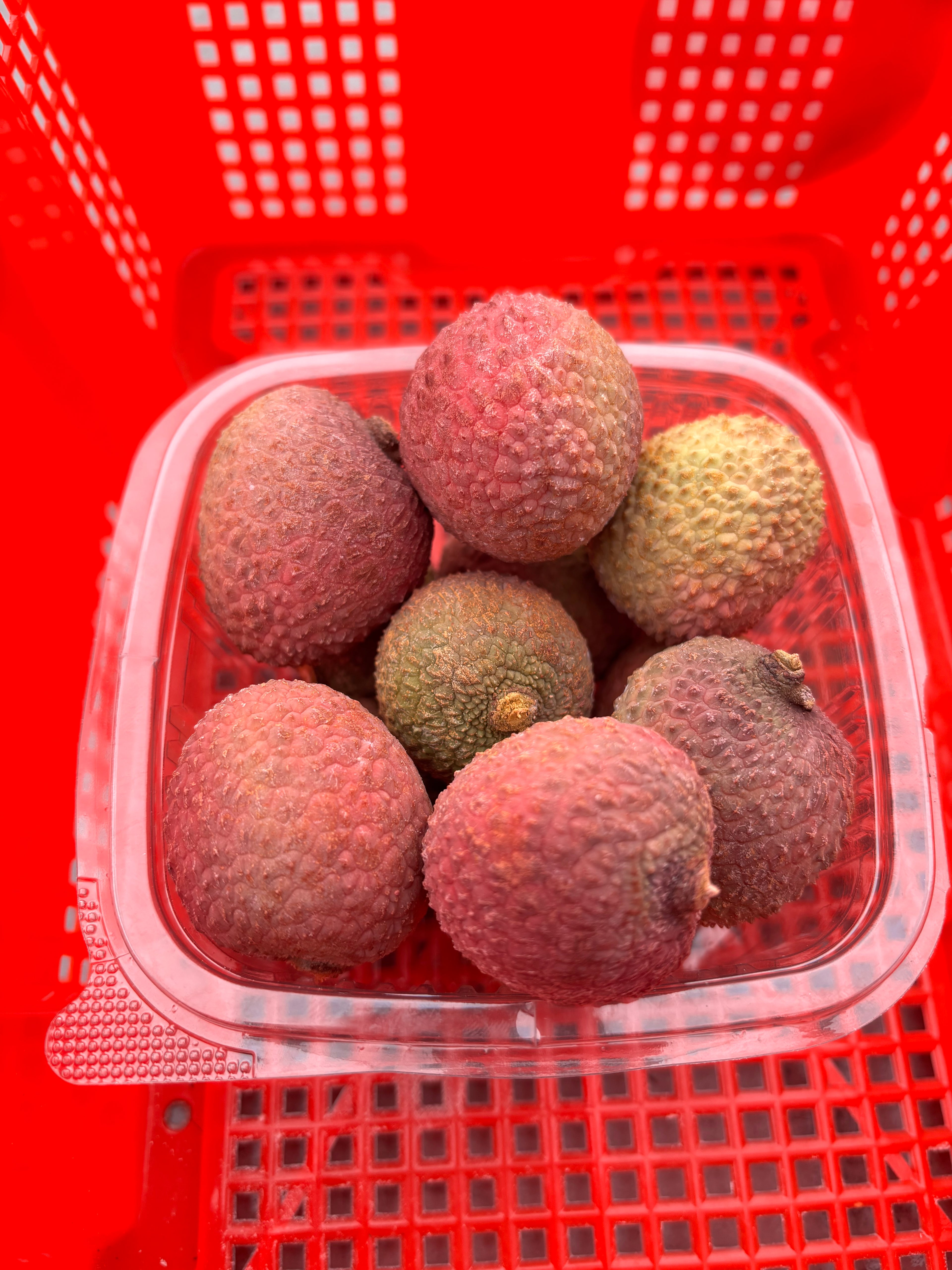 Portion of Lychee